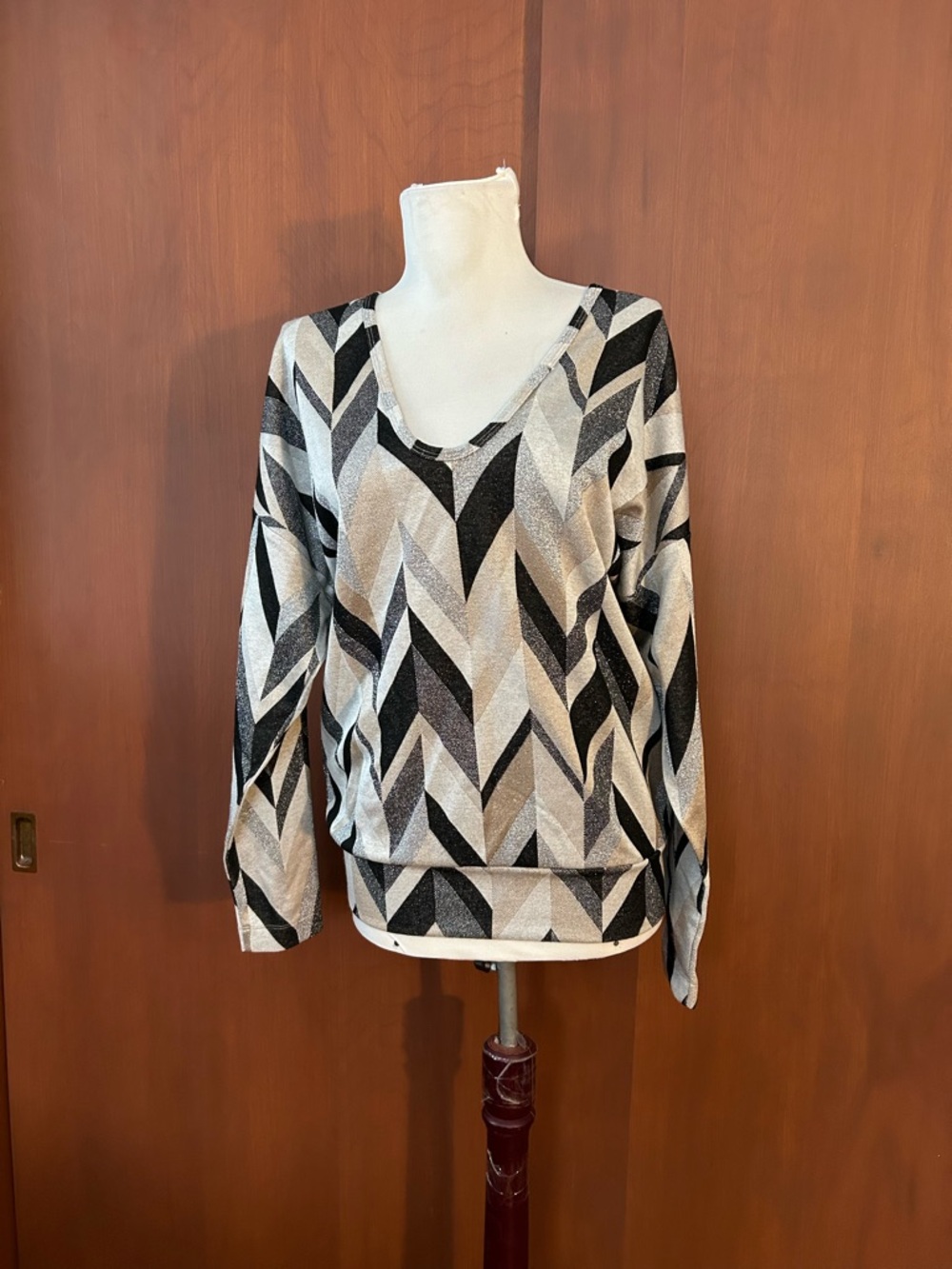 Trina Turk Shimmer Knit Top